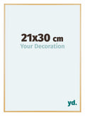 Austin Aluminium Photo Frame 21x30cm Gold Vintage Front Size | Yourdecoration.com