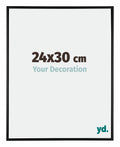 Austin Aluminium Photo Frame 24x30cm Black High Gloss Front Size | Yourdecoration.com