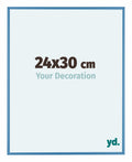 Austin Aluminium Photo Frame 24x30cm Steel Blue Front Size | Yourdecoration.com