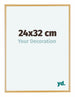 Austin Aluminium Photo Frame 24x32cm Gold Vintage Front Size | Yourdecoration.com