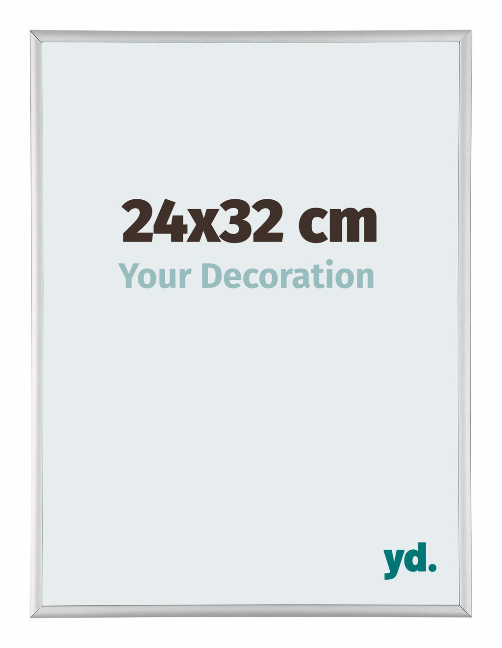 Austin Aluminium Photo Frame 24x32cm Silver Matte Front Size | Yourdecoration.com