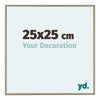 Austin Aluminium Photo Frame 25x25cm Champagne Front Size | Yourdecoration.com