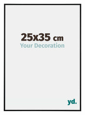 Austin Aluminium Photo Frame 25x35cm Black Matt Front Size | Yourdecoration.com