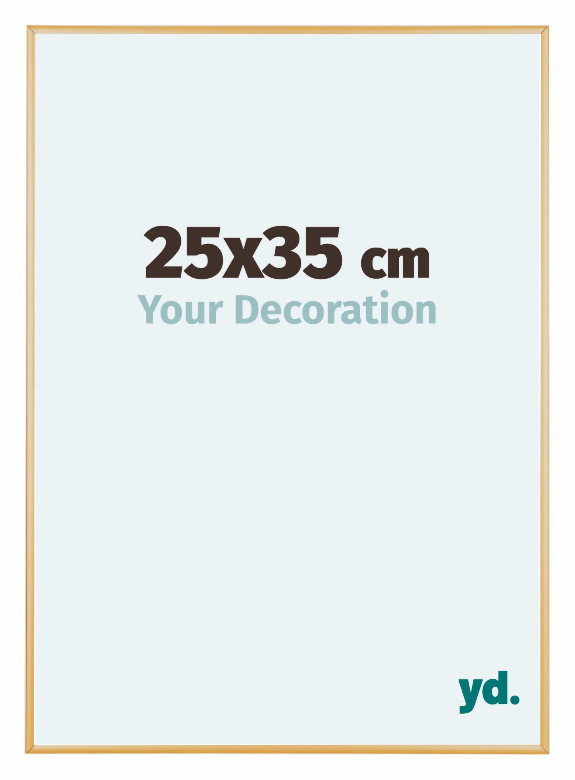 Austin Aluminium Photo Frame 25x35cm Gold Vintage Front Size | Yourdecoration.com