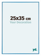 Austin Aluminium Photo Frame 25x35cm Steel Blue Front Size | Yourdecoration.com