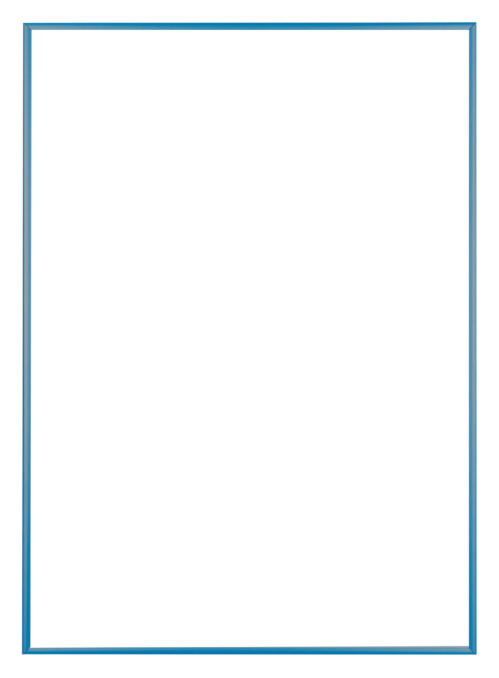 Austin Aluminium Photo Frame 25x35cm Steel Blue Front | Yourdecoration.com