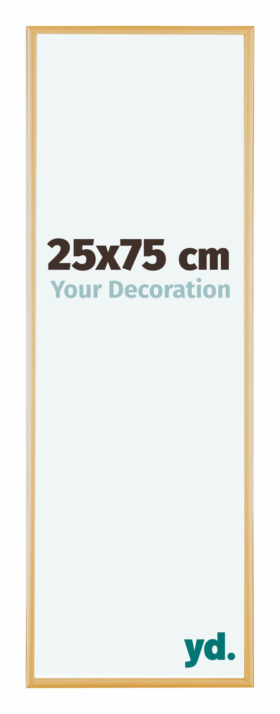 Austin Aluminium Photo Frame 25x75cm Gold Vintage Front Size | Yourdecoration.com