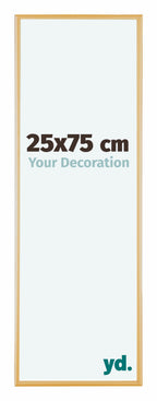 Austin Aluminium Photo Frame 25x75cm Gold Vintage Front Size | Yourdecoration.com