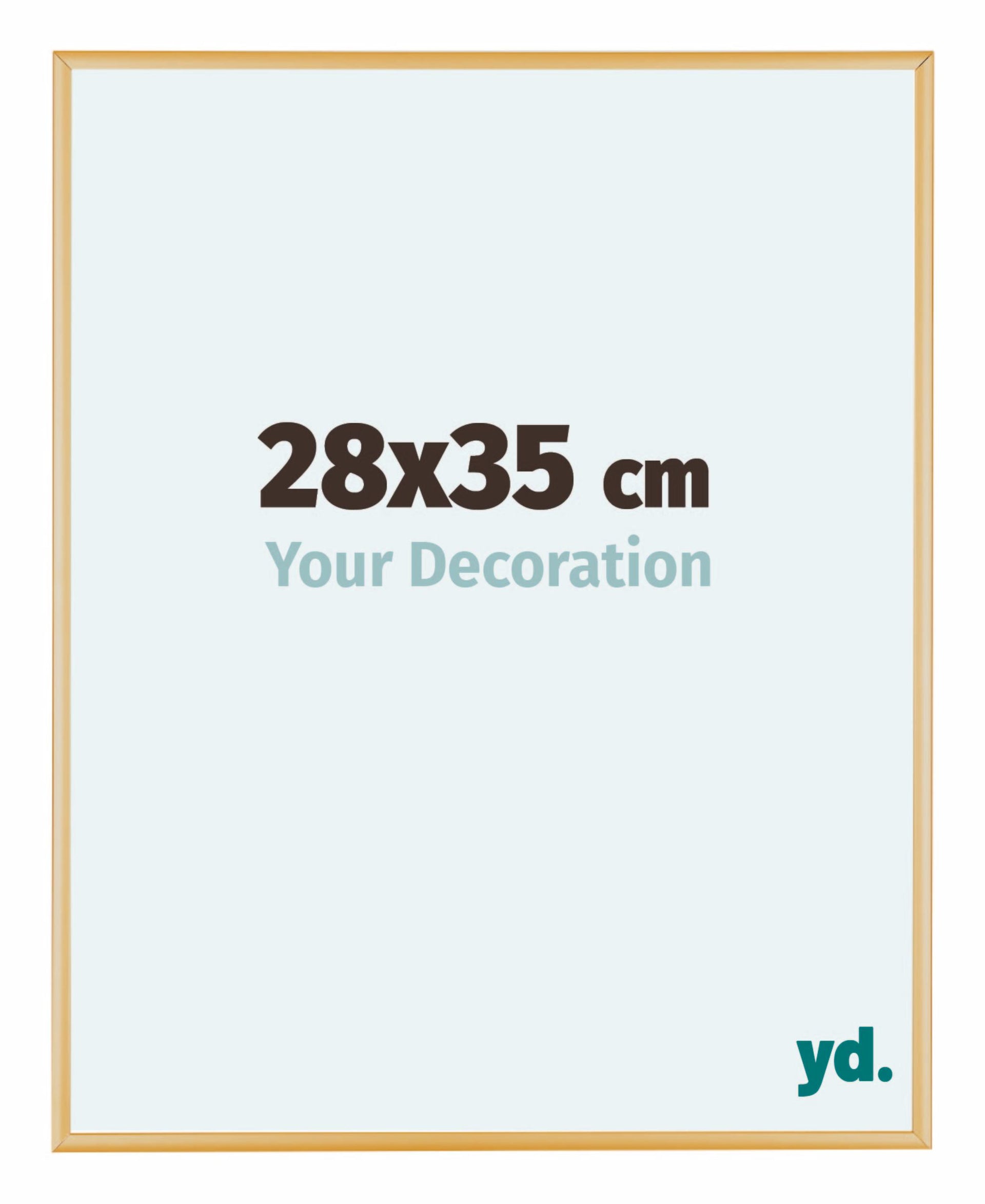 Austin Aluminium Photo Frame 28x35cm Gold Vintage Front Size | Yourdecoration.com