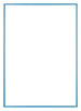 Austin Aluminium Photo Frame 29 7x42cm A3 Steel Blue Front | Yourdecoration.com