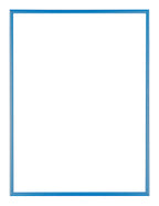 Austin Aluminium Photo Frame 30x40cm Steel Blue Front | Yourdecoration.com