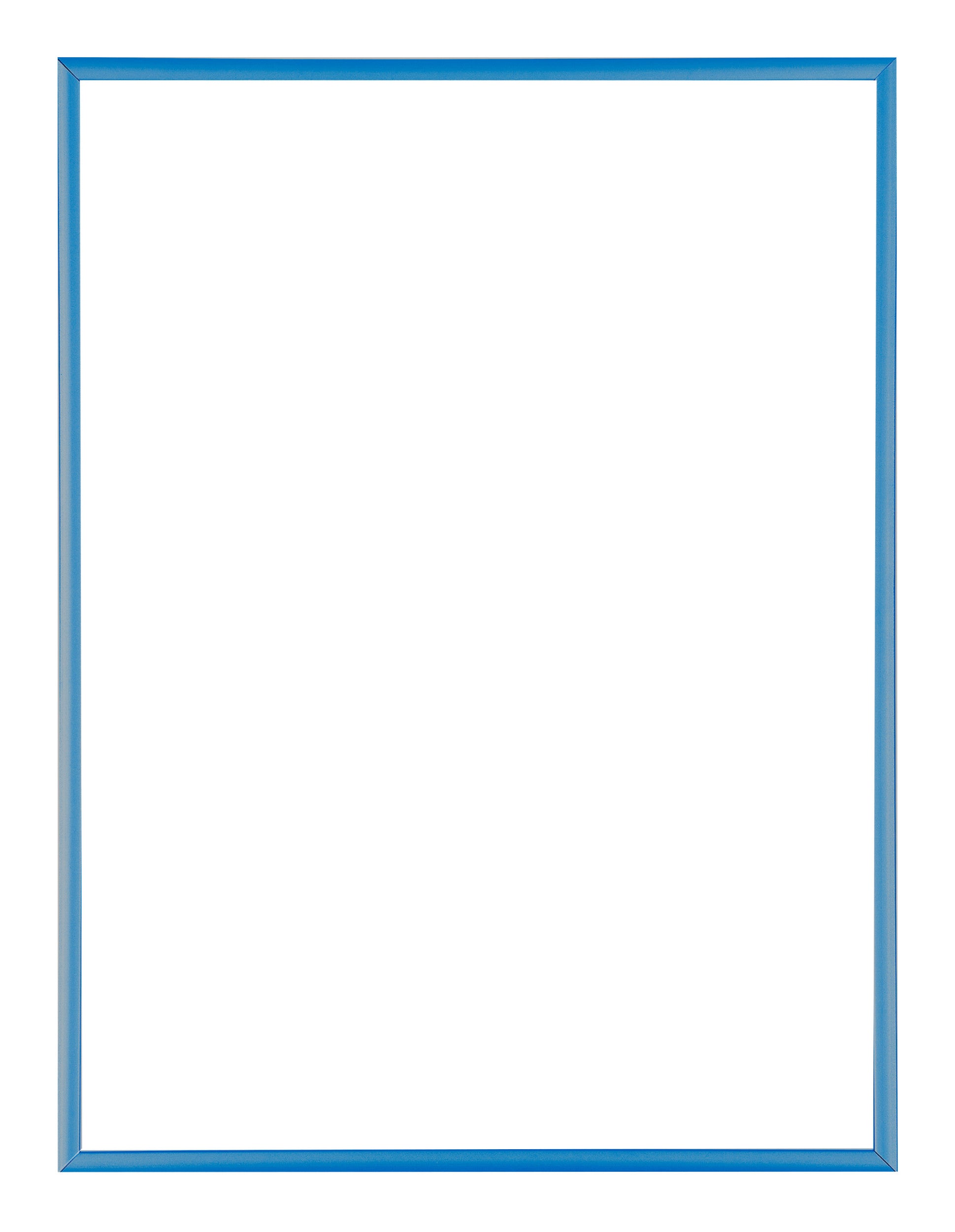 Austin Aluminium Photo Frame 30x40cm Steel Blue Front | Yourdecoration.com