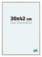 Austin Aluminium Photo Frame 30x42cm Champagne Front Size | Yourdecoration.com