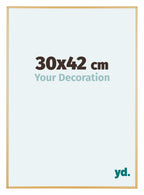 Austin Aluminium Photo Frame 30x42cm Gold Vintage Front Size | Yourdecoration.com