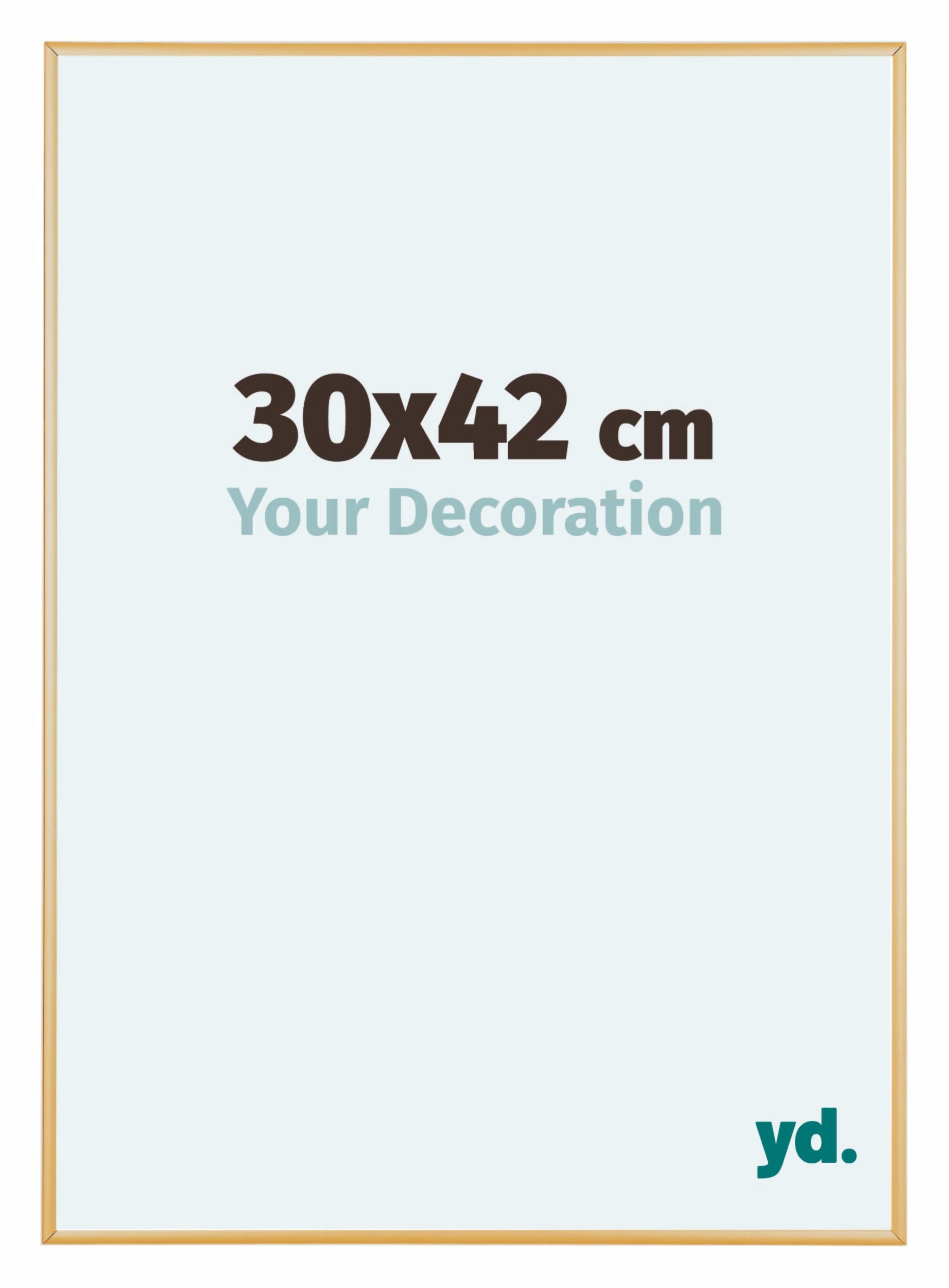Austin Aluminium Photo Frame 30x42cm Gold Vintage Front Size | Yourdecoration.com