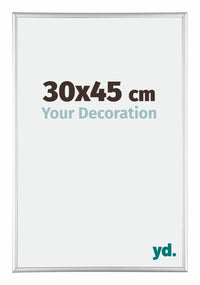 Austin Aluminium Photo Frame 30x45cm Silver High Gloss Front Size | Yourdecoration.com