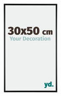 Austin Aluminium Photo Frame 30x50cm Black High Gloss Front Size | Yourdecoration.com
