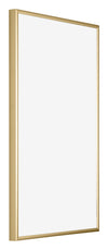 Austin Aluminium Photo Frame 30x50cm Gold High Gloss Front Oblique | Yourdecoration.com
