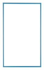 Austin Aluminium Photo Frame 30x50cm Steel Blue Front | Yourdecoration.com