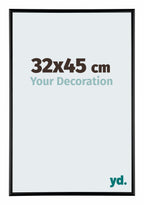 Austin Aluminium Photo Frame 32x45cm Black High Gloss Front Size | Yourdecoration.com