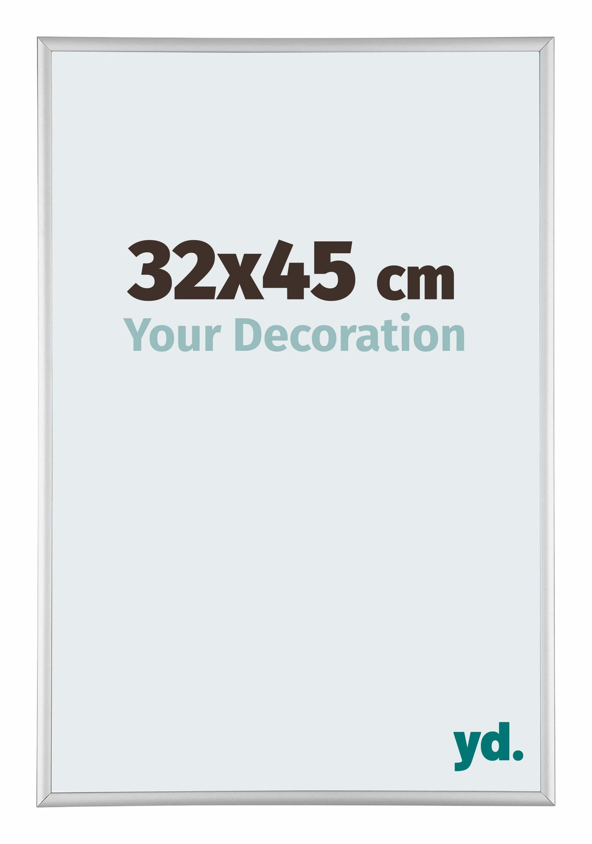Austin Aluminium Photo Frame 32x45cm Silver Matte Front Size | Yourdecoration.com