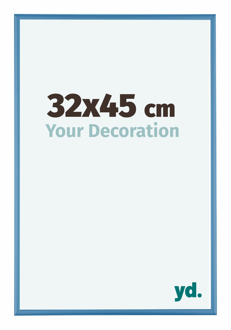 Austin Aluminium Photo Frame 32x45cm Steel Blue Front Size | Yourdecoration.com