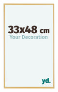 Austin Aluminium Photo Frame 33x48cm Gold Vintage Front Size | Yourdecoration.com