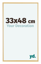 Austin Aluminium Photo Frame 33x48cm Gold Vintage Front Size | Yourdecoration.com
