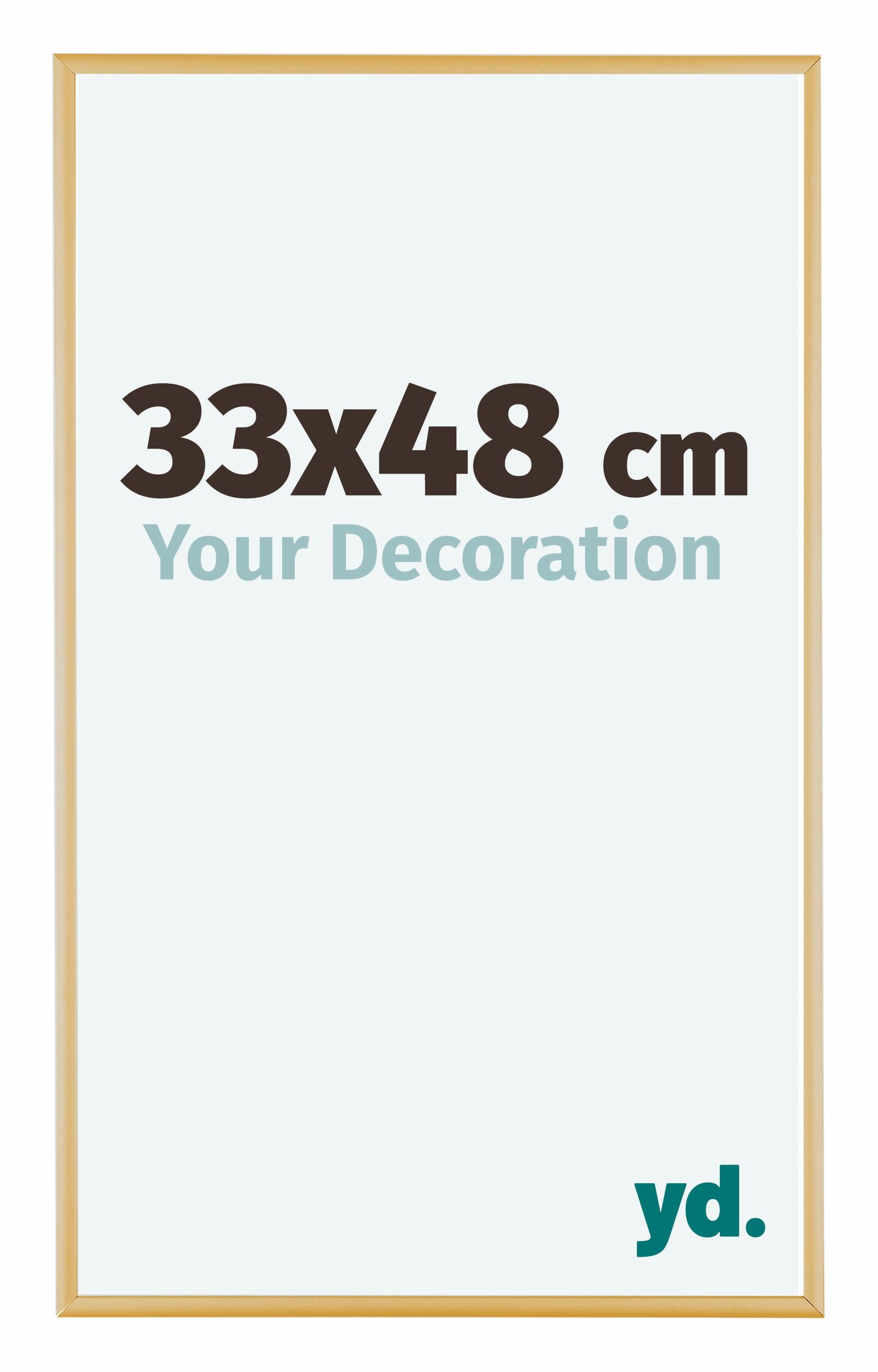 Austin Aluminium Photo Frame 33x48cm Gold Vintage Front Size | Yourdecoration.com