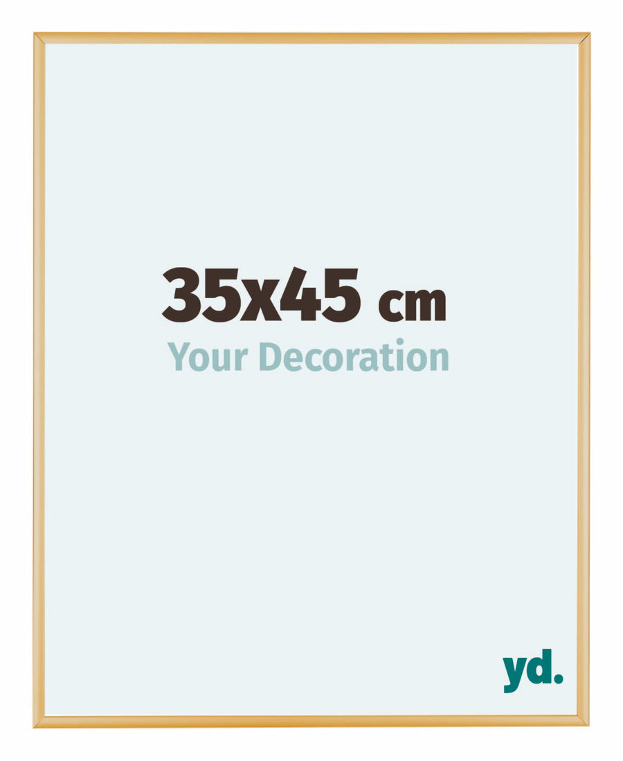 Austin Aluminium Photo Frame 35x45cm Gold Vintage Front Size | Yourdecoration.com
