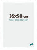 Austin Aluminium Photo Frame 35x50cm Black High Gloss Front Size | Yourdecoration.com