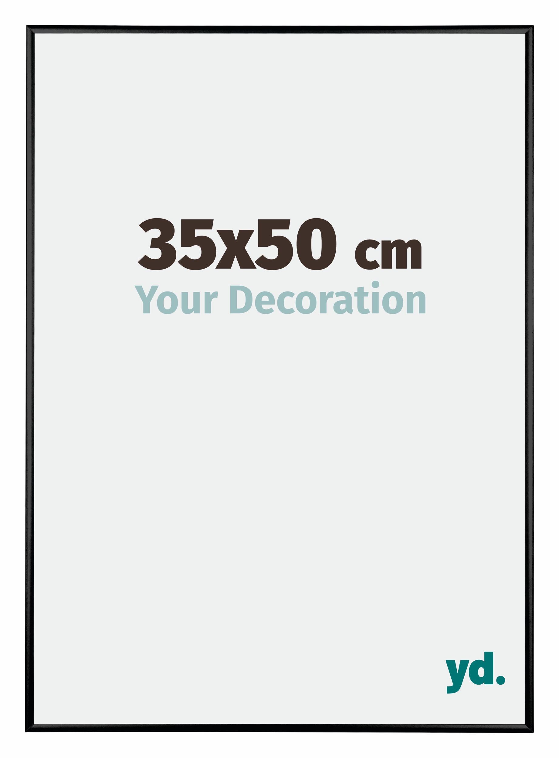Austin Aluminium Photo Frame 35x50cm Black High Gloss Front Size | Yourdecoration.com