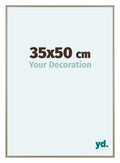 Austin Aluminium Photo Frame 35x50cm Champagne Front Size | Yourdecoration.com