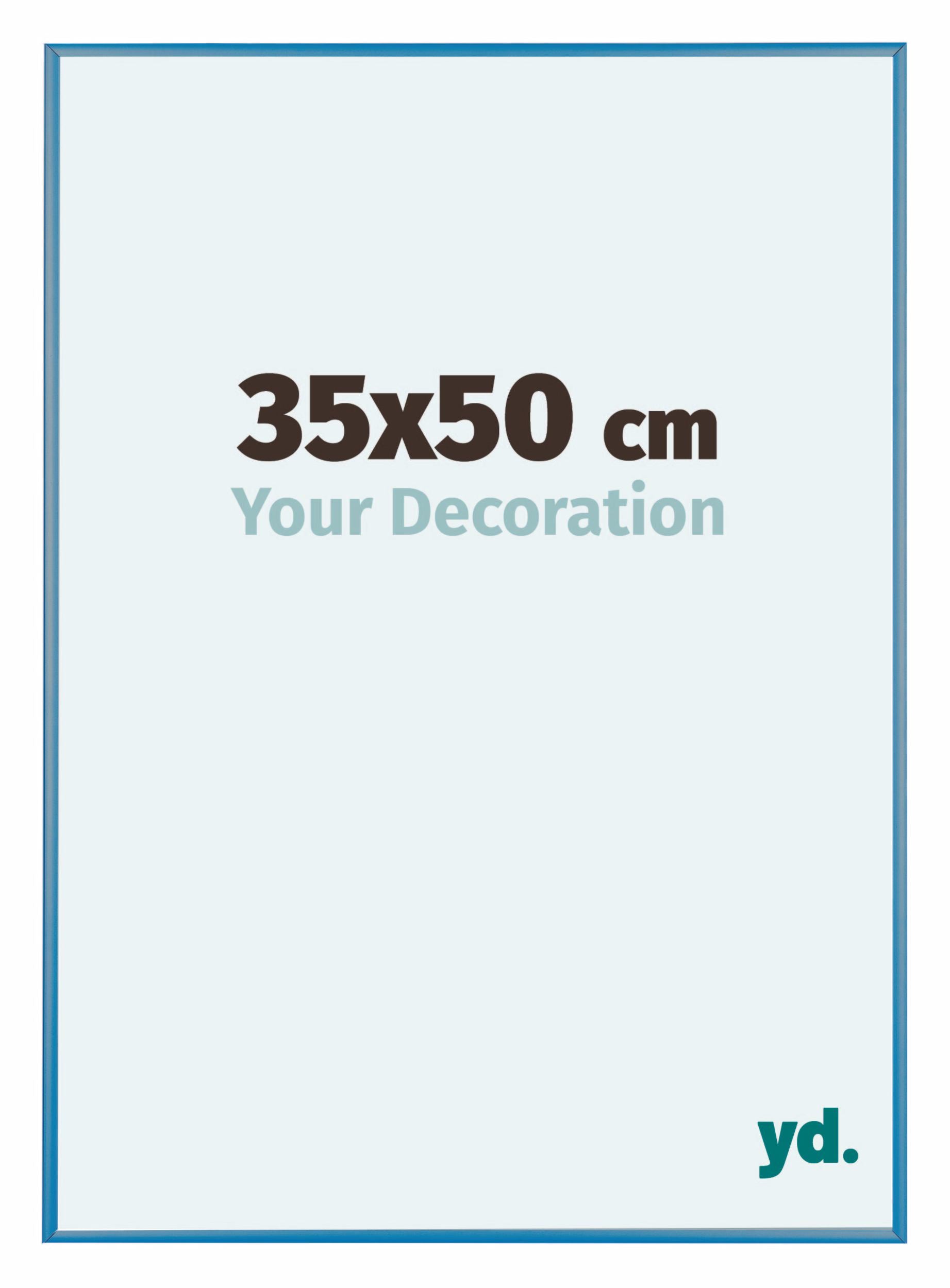 Austin Aluminium Photo Frame 35x50cm Steel Blue Front Size | Yourdecoration.com