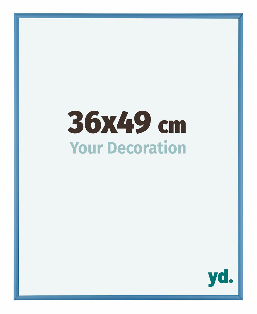Austin Aluminium Photo Frame 36x49cm Steel Blue Front Size | Yourdecoration.com