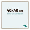 Austin Aluminium Photo Frame 40x40cm Champagne Front Size | Yourdecoration.com