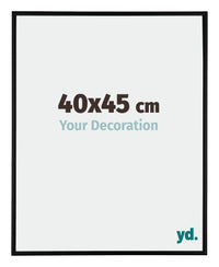 Austin Aluminium Photo Frame 40x45cm Black Matt Front Size | Yourdecoration.com