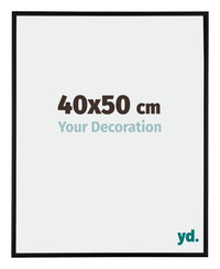 Austin Aluminium Photo Frame 40x50cm Black Matt Front Size | Yourdecoration.com
