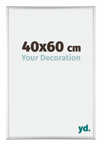 Austin Aluminium Photo Frame 40x60cm Silver High Gloss Front Size | Yourdecoration.com