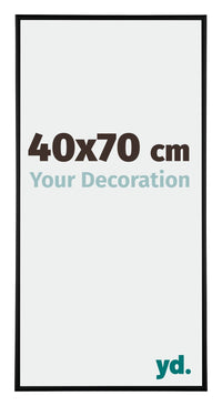 Austin Aluminium Photo Frame 40x70cm Black Matt Front Size | Yourdecoration.com