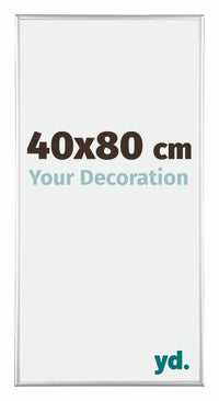 Austin Aluminium Photo Frame 40x80cm Silver High Gloss Front Size | Yourdecoration.com