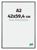 Austin Aluminium Photo Frame 42x59 4cm A2 Black High Gloss Front Size | Yourdecoration.com