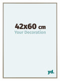 Austin Aluminium Photo Frame 42x60cm Champagne Front Size | Yourdecoration.com