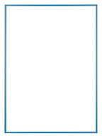 Austin Aluminium Photo Frame 42x60cm Steel Blue Front | Yourdecoration.com