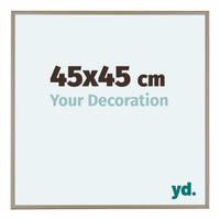 Austin Aluminium Photo Frame 45x45cm Champagne Front Size | Yourdecoration.com