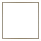 Austin Aluminium Photo Frame 45x45cm Champagne Front | Yourdecoration.com