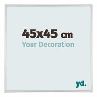 Austin Aluminium Photo Frame 45x45cm Silver Matt Front Size | Yourdecoration.com