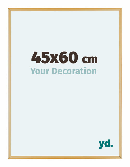 Austin Aluminium Photo Frame 45x60cm Gold Vintage Front Size | Yourdecoration.com