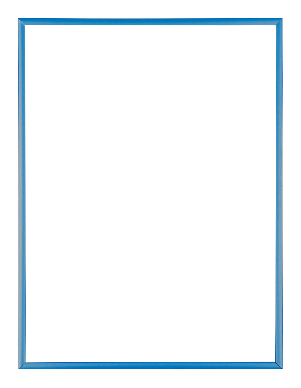 Austin Aluminium Photo Frame 45x60cm Steel Blue Front | Yourdecoration.com