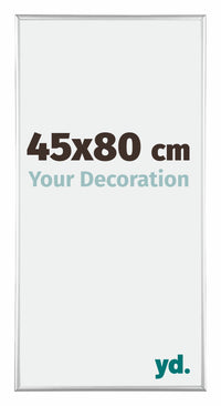 Austin Aluminium Photo Frame 45x80cm Silver High Gloss Front Size | Yourdecoration.com
